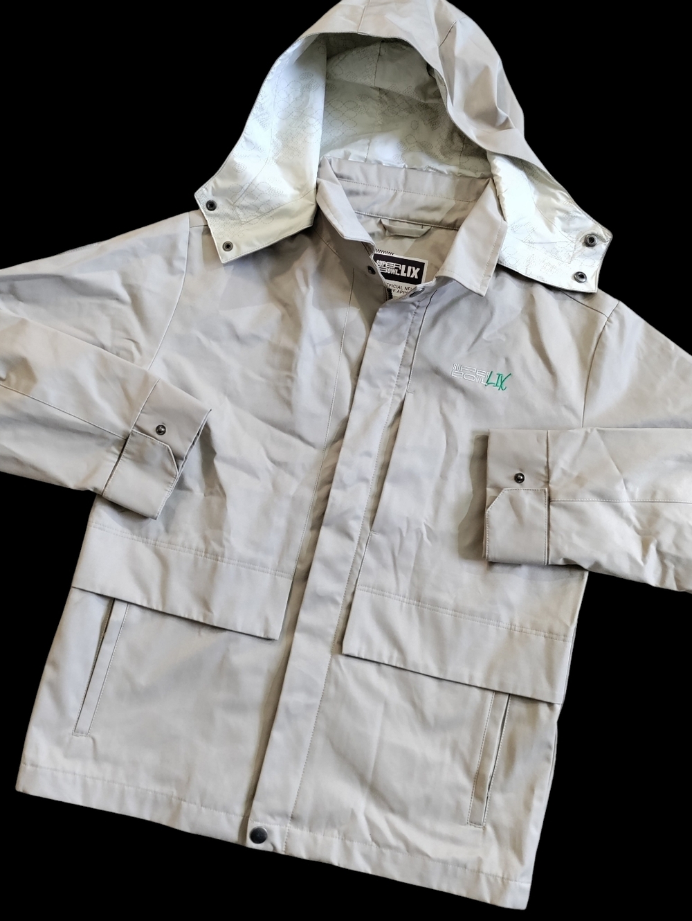 NFL Superbowl LIX Staff Apparel Utility Jacket With Hood